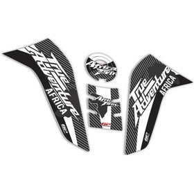 Resim GP Kompozit Honda Africa Twin CRF1100L L1 2020-2023 Uyumlu Tank Pad Siyah 
