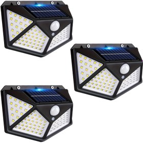 Resim Güneş Enerjili Dış Mekan Ikı 100 LED Süper Tasarruflu, Hareket Sensörlü Güzellik Lambas, 270° Aydınlatma Duvar Applique, 3 Modlu Kablosuz Bahçe Çim Patio İnce Yol Bariyeri ikiye Ayırıcı ile Solar Lights'lar giriş şeklinde: Soler Fence Lightlars bahça lights solar solarlight sensor led outdoor ikisolar gardenlights pathwaylight drivewailumination decorative lighting contemporary design longlasting performance weatherresistant material motionactivated light outdoorsdecorators 