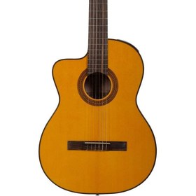 Resim Takamine GC1CE LH NAT Solak Elektro Klasik Gitar 