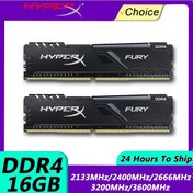 Resim Hyperx Fury Ddr4 16gb 3600mhz 3200mhz 2666mhz 2400mhz 2133mhz Dram Cl18 Cl16 16g 2133mhz 1pcs Diğer 