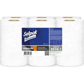 Resim Selpak Professional Premium Içten Çekmeli Dispenser Havlu - 21 cm - 140 M 