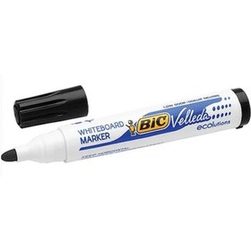 Resim Bic Velleda 1701 Tahta Kalemi Yuvarlak Uç Siyah 