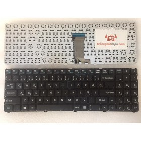 Resim CASPER C650 TÜRKÇE SİYAH KLAVYE 