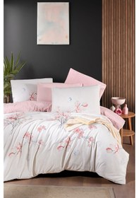 Resim Mystory Home Lastikli Çarşaflı Tek Kişilik Nevresim Takımı Papavera 