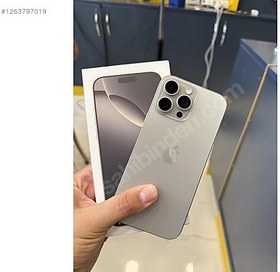 Resim Apple iPhone 16 Pro Max İkinci El TR | 256 GB | Natürel Titanyum 
