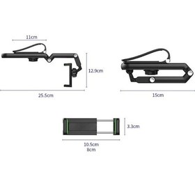 Resim Konyax 1080 Dönebilen Çok Fonksiyonlu Telefon Tutucu Renkli 