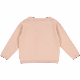 Resim Patique Fiyonk Cepli Triko Hırka - Rose Pembe / 3 Yaş 
