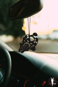 Resim Oyunzu Araba Süsü Metal Motor Dikiz Aynası Süsü Hediyelik 