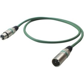 Resim Estello E4004B Yeşil 8 Metre Xlr Erkek-Xlr Dişi Ara Kablo 