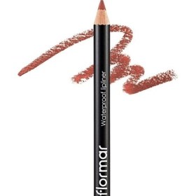 Resim Flormar Suya Dayanıklı Dudak Kalemi - 202 Soft Pink Brown 