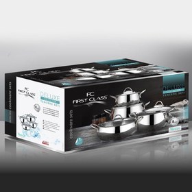 Resim First Class FC212 Delux Collection 8 Parça Platin Güveç Tencere Seti 