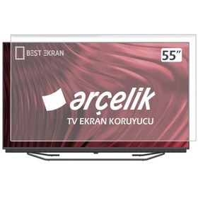 Resim Arçelik Uyumlu A55B880B Tv Ekran Koruyucu - Arçelik Uyumlu 55" inç 139 cm tv ekran Koruyucu 