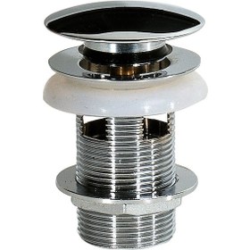 Resim Yüksek Pop Up Körüklü Lavabo Sifonu Koku Yapmaz Krom 