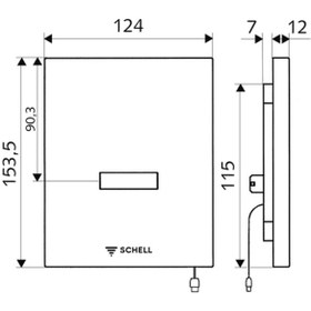Resim Schell 028080699 Fotoselli Pisuvar Yıkama Sistemi İç Set Dahil 
