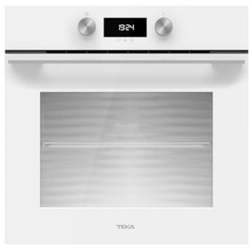 Resim Teka - Hlb 8400 Wh - Ankastre Multifonksiyonel Dijital Ekranlı Turbo Fırın - Beyaz Cam - 70 Lt - 111 