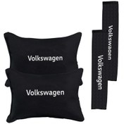 Resim Volkswagen Nakışlı Otomind Boyun Yastığı Seti 