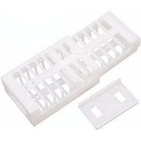 Resim Yaozixa 10 Adet Plastik Arı Kraliçe Kafesi: Çift Katlı, Geri Çekilebilir, Yem Bölmeli, Kraliçe Yalıtımı Ve Saklama Amacıyla Kullanıma Uygun 