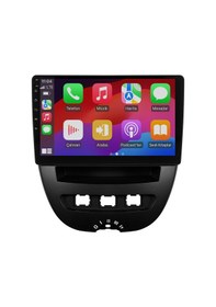 Resim Peugeot 107 Android Multimedya Sistemi 2005-2014 4gb Ram, 64gb Hafıza, Bluetooth, Carplay & Android Auto Kamera 9" 
