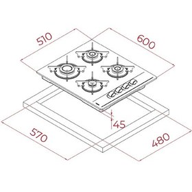 Resim Teka Chef 5 HAK 625 BK - GBE 64002 KB - ATV 60 Siyah Ankastre Set 