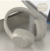 Resim Bluetooth Kulak Üstü Kulaklık, Hıfı Stereo, Xiaomi İphone İçin Kablosuz Kulaklık White 