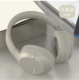 Resim Bluetooth Kulak Üstü Kulaklık, Hıfı Stereo, Xiaomi İphone İçin Kablosuz Kulaklık White 