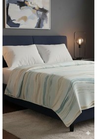 Resim Özdilek Prime Çift Kişilik Natural Marble Battaniye Çok Renkli 