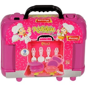Resim Nessiworld ERN-820 Heroes Toys Mutfak Seti - Eren Oyuncak 