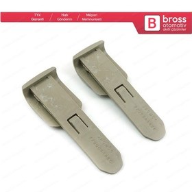 Resim Megane 2 Fluence için 2 Adet Arka Perde Tutucu Klipsi 8200191584 N11.9228 