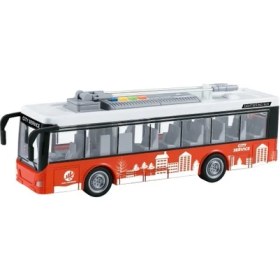 Resim MCM Group WY911A-B Sesli ve Işıklı Elektrikli Otobüs Troleybüs 1:16 -Vardem 