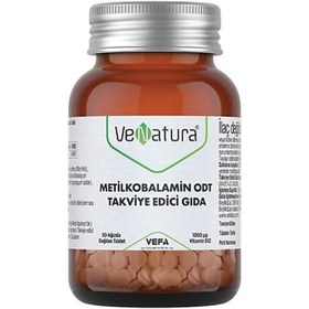 Resim VeNatura B12 (Metilkobalamin) ODT 90 Ağızda Dağılan Tablet 