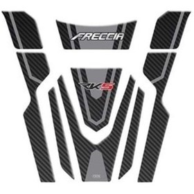 Resim Rks Freccia 150 Cc 2024 Uyumlu Tank Pad Set Gri '- 