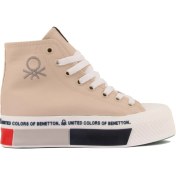 Resim Saillaker’s Benetton - Bej Renk Kadın Sneaker 