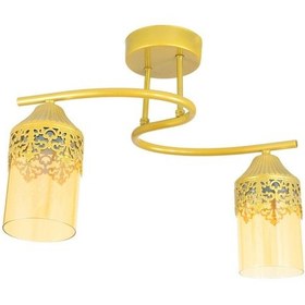 Resim Plafonyer Modern S Model Gold Avize H 