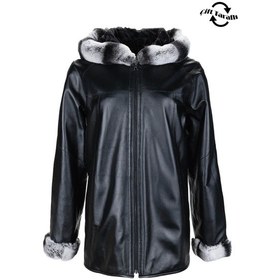 Resim Tamer Tanca Kadın Hakiki Deri Siyah Deri Mont 1000 030 Byn Derımont Sk24/25 Sıyah Zıg Siyah 