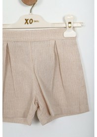Resim Xo Kids Kız Çocuk Etek Takım 1-5 Yaş 3519 Bej 