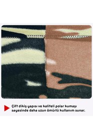 Resim SAVEX Polar Kar Maskesi Kahve Kamuflaj 