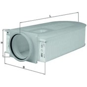 Resim Mercedes E250 W212 Hava Filtresi 2009-2016 Mahle Lx16861 