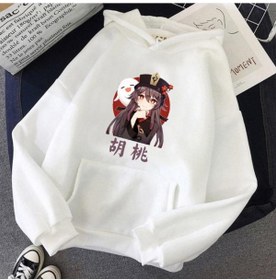 Resim GALASHOP Genshin Oyun Kapşonlu Hoodie 