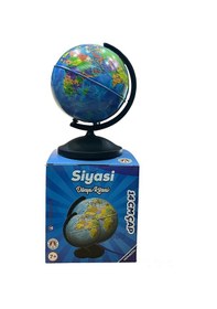 Resim Dünya Küresi Siyasi 14cm Çap 