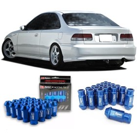Resim Honda Civic 1992-1995 Bijon Takımı Mavi 20 Adet D1 Spec 