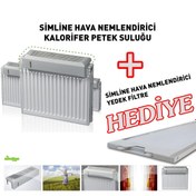 Resim Simline Hava Nemlendirici Kalorifer Peteği Yedek Filtre Hediyeli 