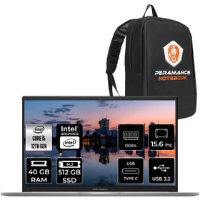 Resim VivoBook 15 X1504ZA-BQ451 BT67 i5 1235U 15.6" 40 GB RAM 512 GB SSD FHD Windows 11 Pro Laptop 