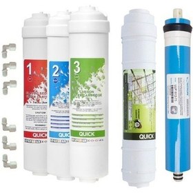 Resim Mitsu Aura Cebilon Su Arıtma Cihazı Filtresi 5'li Set Uyumlu 5li 