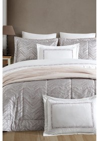 Resim Elart Ambiyans Yastık Kılıfı %100 Pamuk 2 Adet 50x70 Cm Ekru Ekru 