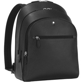 Resim Montblanc Sartorial Medium 3 Bölmeli Sırt Çantası 130275 Siyah 