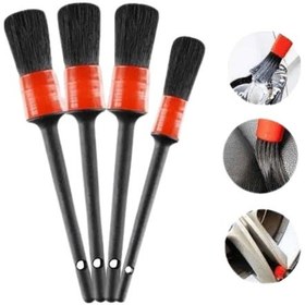 Resim Epilons Araç İçi Led Aksesuar 5 Farklı Detaylı Araba Temizlik Fırçası Oto Temizleme Fırçası 1 