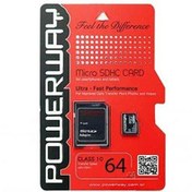 Resim POWERWAY PWR-64 64 GB MICRO SD HAFIZA KARTI 