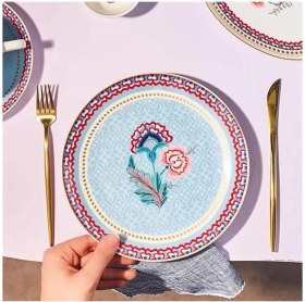 Resim AyrStore Spello Blue 26 Parça Kahvaltı Seti Rnd 