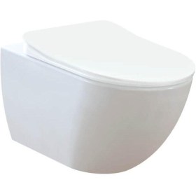 Resim Creavit Free Rim-off Kanalsız Asma Klozet Fe322 Kapak Hariç 