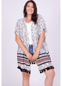 Resim Myline Püskül Detaylı Kimono 538652242 